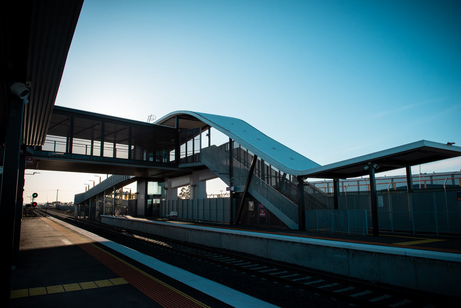 Cobblebank Railway Station, Victoria, Australia